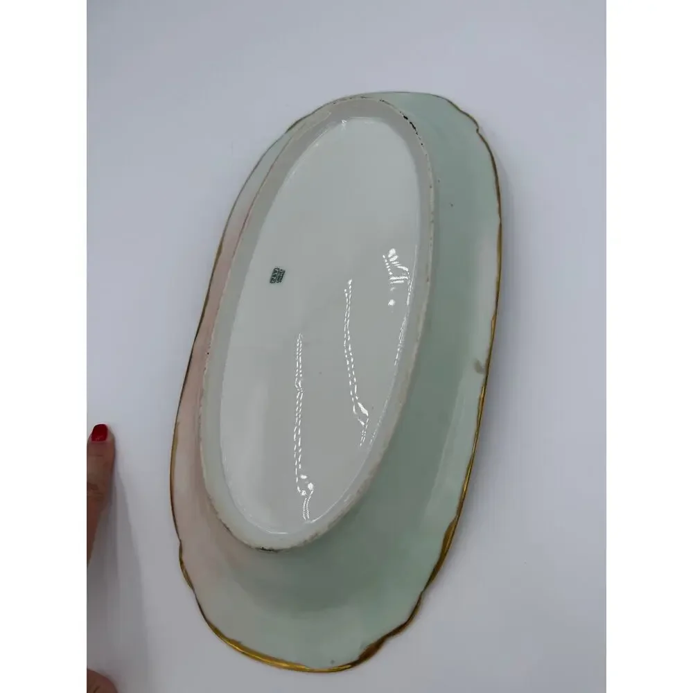 1920's French Limoges Porcelain Tray